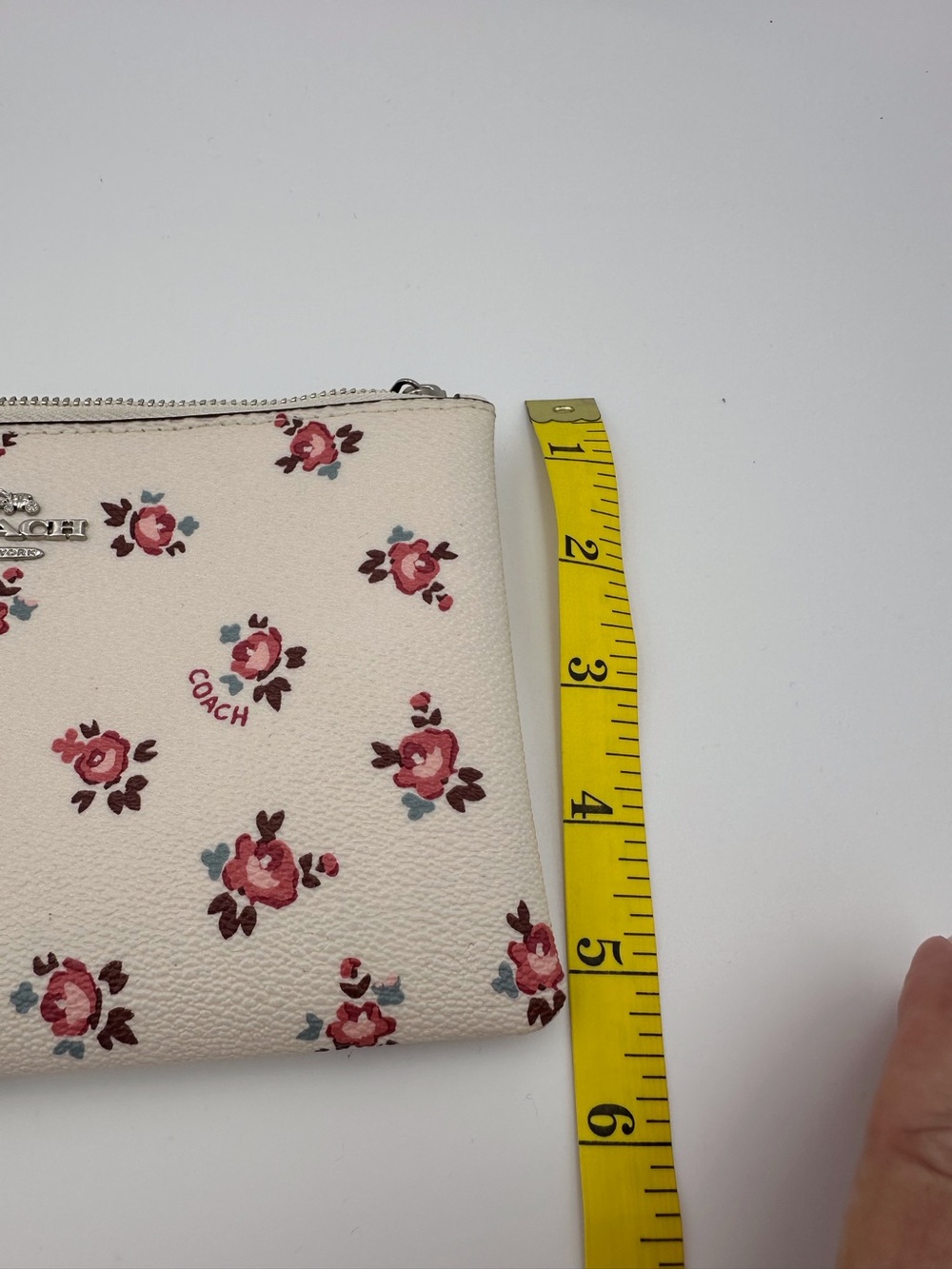 COACH Floral Bloom Small Wristlet - Picture 12 of 15